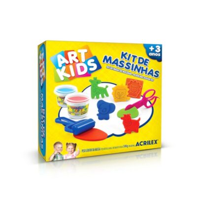 Kit De Massinhas Art Kids
