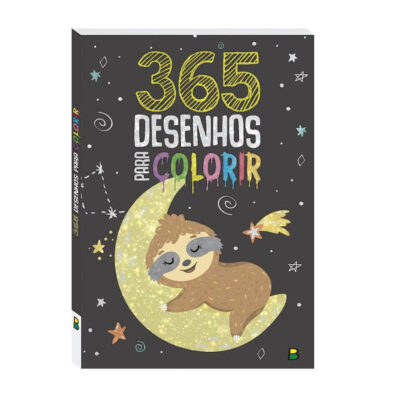 365 Desenhos Para Colorir - Preto