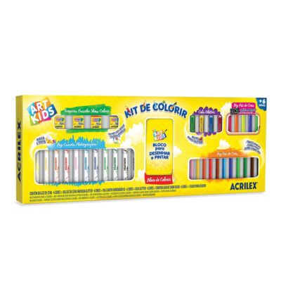 Kit De Colorir Art Kids