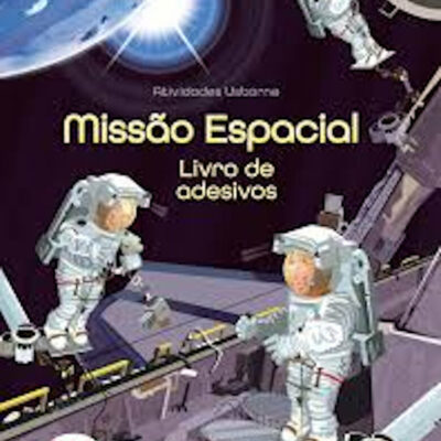 Livro De Adesivos - Missão Espacial