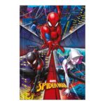 Caderno 1/4 Pequeno Brochura Costurado Sem Mola 80 Folhas Spider-Man - Estampas Diversas