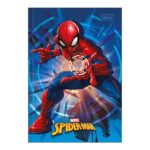 Caderno 1/4 Pequeno Brochura Costurado Sem Mola 80 Folhas Spider-Man - Estampas Diversas