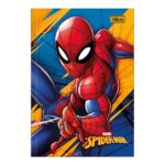 Caderno 1/4 Pequeno Brochura Costurado Sem Mola 80 Folhas Spider-Man - Estampas Diversas