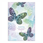 Caderno 1/4 Pequeno Brochura Costurado Sem Mola Capa Dura 80 Folhas Daisy - Estampas Diversas