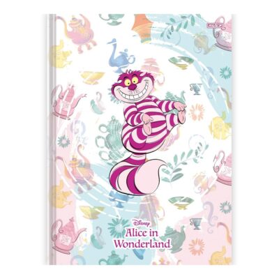 Caderno 1/4 Pequeno Brochura Costurado Sem Mola Alice In Wonderland – Estampas Diversas