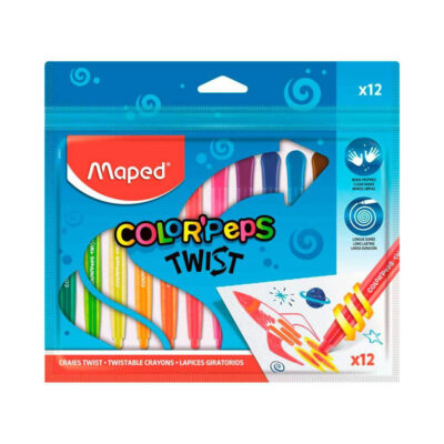 Giz Color Peps Twist - 12 Cores