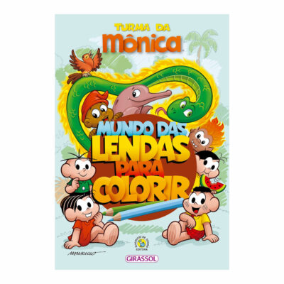 Turma Da Mônica - Mundo Das Lendas Para Colorir