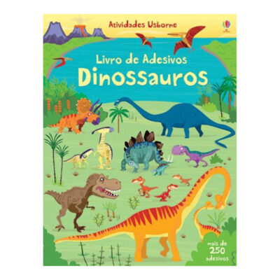 Dinossauros : Livro De Adesivos