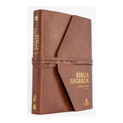 Bíblia Nvi - Couro Soft - Marrom Artesanal