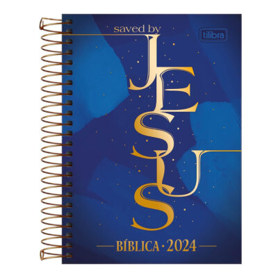 Agenda Espiral Bíblica 2024 - Estampas Sortidas