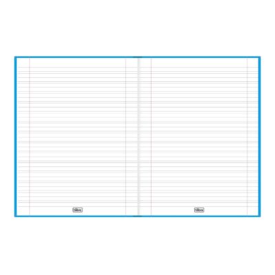 Caderno De Caligrafia Brochura Costurado Sem Mola Capa Dura D+ 96 Folhas – Azul