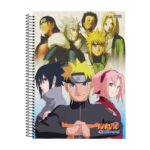 Caderno Universitário Grande Espiral Naruto - Estampas Diversas