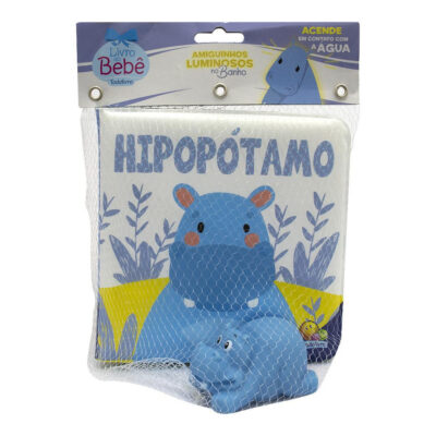 Amiguinhos Luminosos No Banho: Hipopótamo