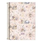 Caderno Espiral 1/4 - Pooh