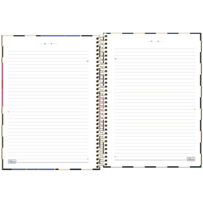 Caderno Universitário Grande Capa Dura 80 Folhas Check Pop – Estampas Diversas