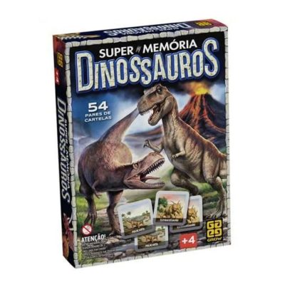 Jogo Super Memória - Dinossauros