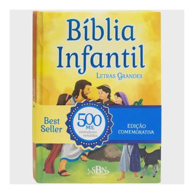 Bíblia Infantil - Letras Grandes