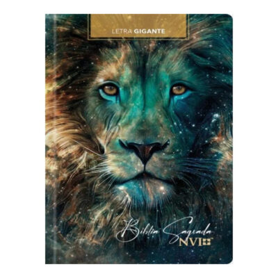 Bíblia Sagrada Nvi - Letra Gigante - Leão Estrelas