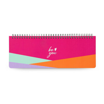 Planner Wire Semanal Horizontal Com 52 Folhas - Color Match Summer