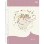 Caderneta Espiral Capa Dura 1/8 80 Folhas So Cute - Estampas Diversas