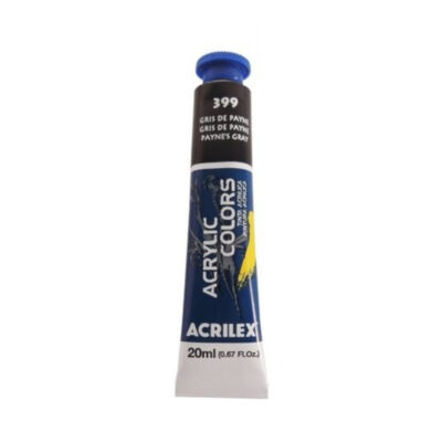 Tinta AcrÍlica Tela 20ml - Gris De Payne