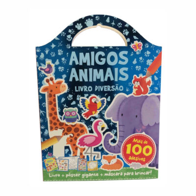 Livro De Diversão Amigos Animais