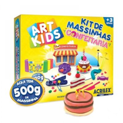 Kit Massa De Modelar Art Kids - Temakeria