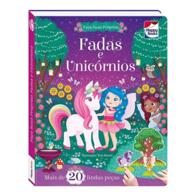 Faça E Brinque Fadas E Unicórnio