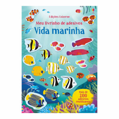 Meu Livrinho De Adesivos - Vida Marinha