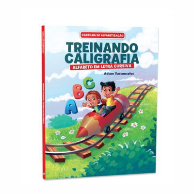 Cartilha De Alfabetização Treinando Caligrafia - Letra Cursiva