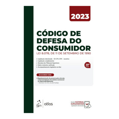 Código De Defesa Do Consumidor - 1° Semestre 2023