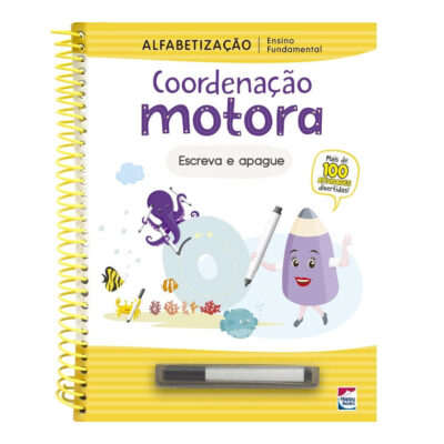 Ensino Fundamental - Alfabetização: Escreva E Apague - Coordenação Motora