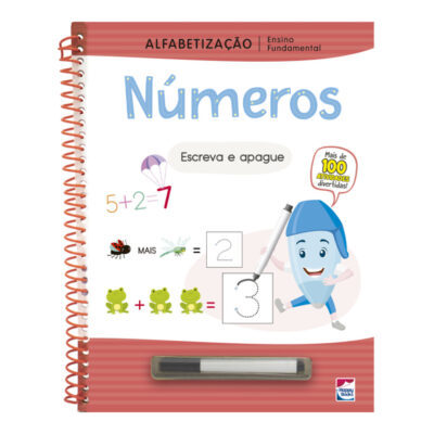 Ensino Fundamental - Alfabetização: Escreva E Apague - Números