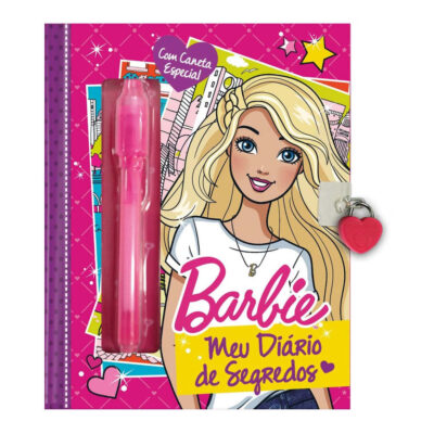 Barbie - Meu Diário De Segredos: Com Caneta Especial