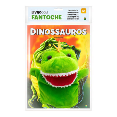 Livro Com Fantoche - Dinossauros