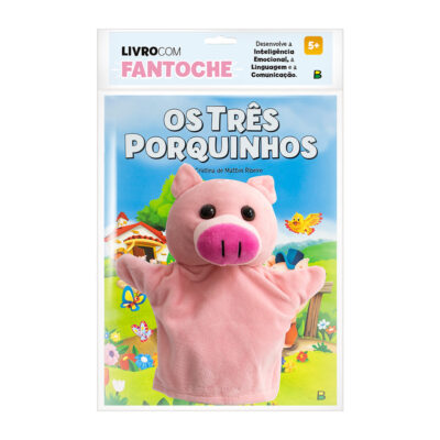 Livro Com Fantoche - Os Três Porquinhos