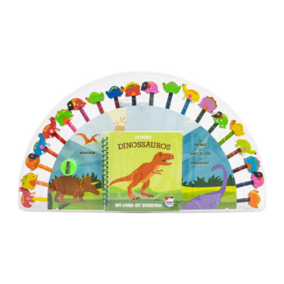 Um Livro Kit Divertido - Desenhe Os Dinossauros