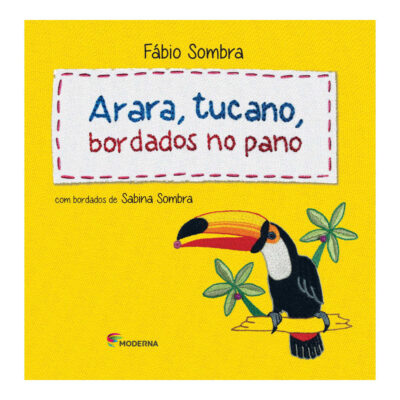 Arara, Tucano, Bordados No Pano