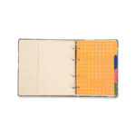 Fichário Caderno Argolado Criativo Office Pautado & Pontado A5 - Bossa Nova