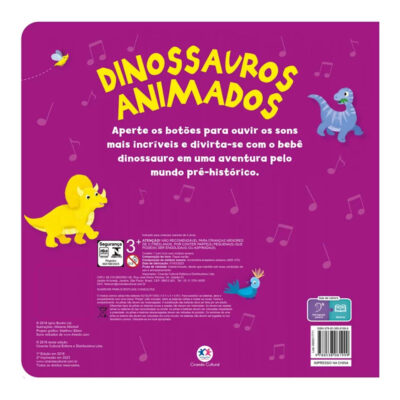 Dinossauro Animado – Com 8 Sons Engraçados