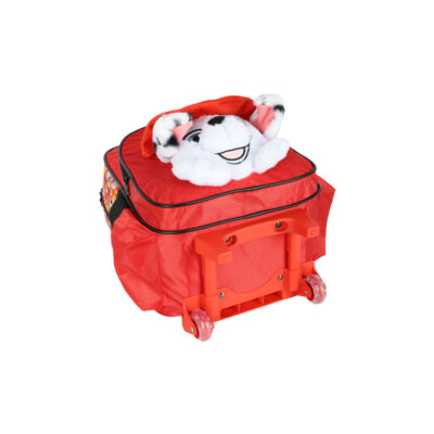 Mochila Com Rodinhas Patrulha Canina – Vermelho