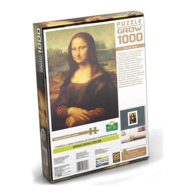 Quebra-Cabeça Monalisa – Com 1000 Peças