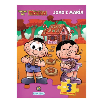 Turma Mônica: Livro Quebra-Cabeça - João E Maria