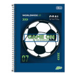 Caderno Universitário Grande Capa Dura 240 Folhas 12 Matérias D+ : Estampas Diversas