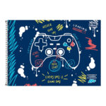 Caderno Desenho E Cartografia Espiral 96 Folhas D+ : Estampas Sortidas