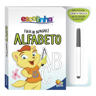 Escolinha Todolivro - Fácil De Apagar - Alfabeto