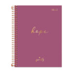 Caderno Universitário Grande Capa Dura 88 Folhas Sweetly + Planner - Cores Diversas