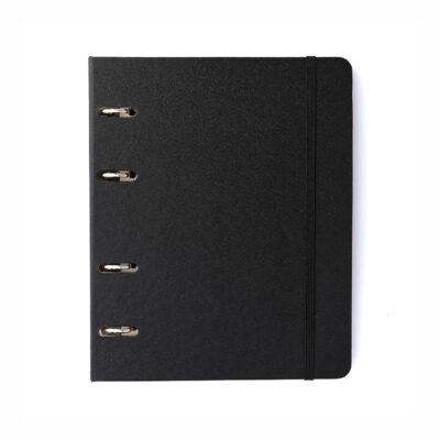 Fichário Caderno Argolado Criativo Office Duo A5 - Preto