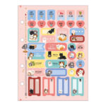 Bloco Refil Tiliflex Fichário Caderno Argolado Colegial 4 Furos 80 Folhas - Purrfect Cats