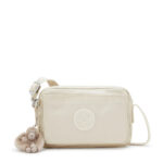 Bolsa Kipling Abanu Transversal - Beige Pearl